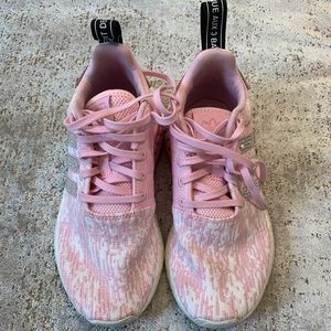 adidas Shoes - Adidas Pink NMD w/ Swarovski crystals - Size 6.5 adidas Shoes - Adidas Pink NMD w/ Swarovski crystals - Size 6.5